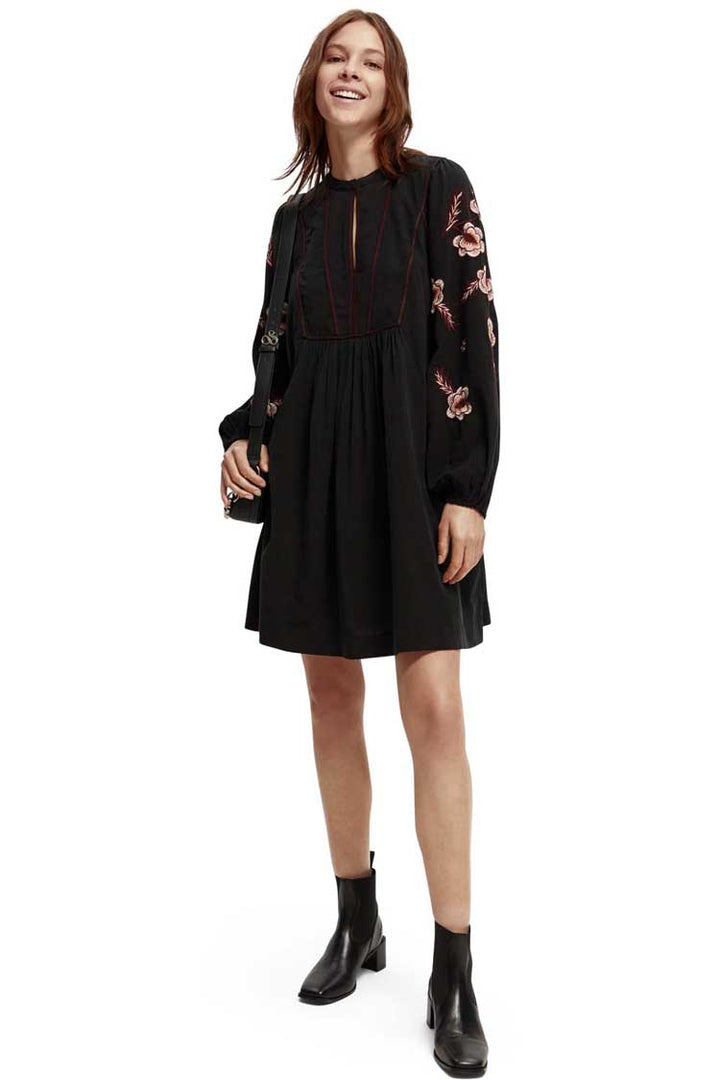 Embroidered Tencel Lyocell Dress | FINAL SALE
