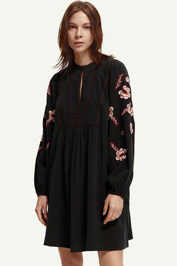 Embroidered Tencel Lyocell Dress | FINAL SALE