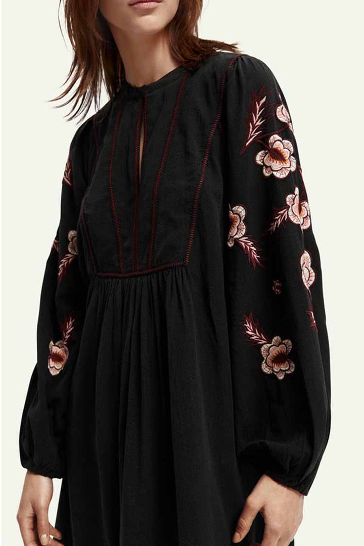Embroidered Tencel Lyocell Dress | FINAL SALE