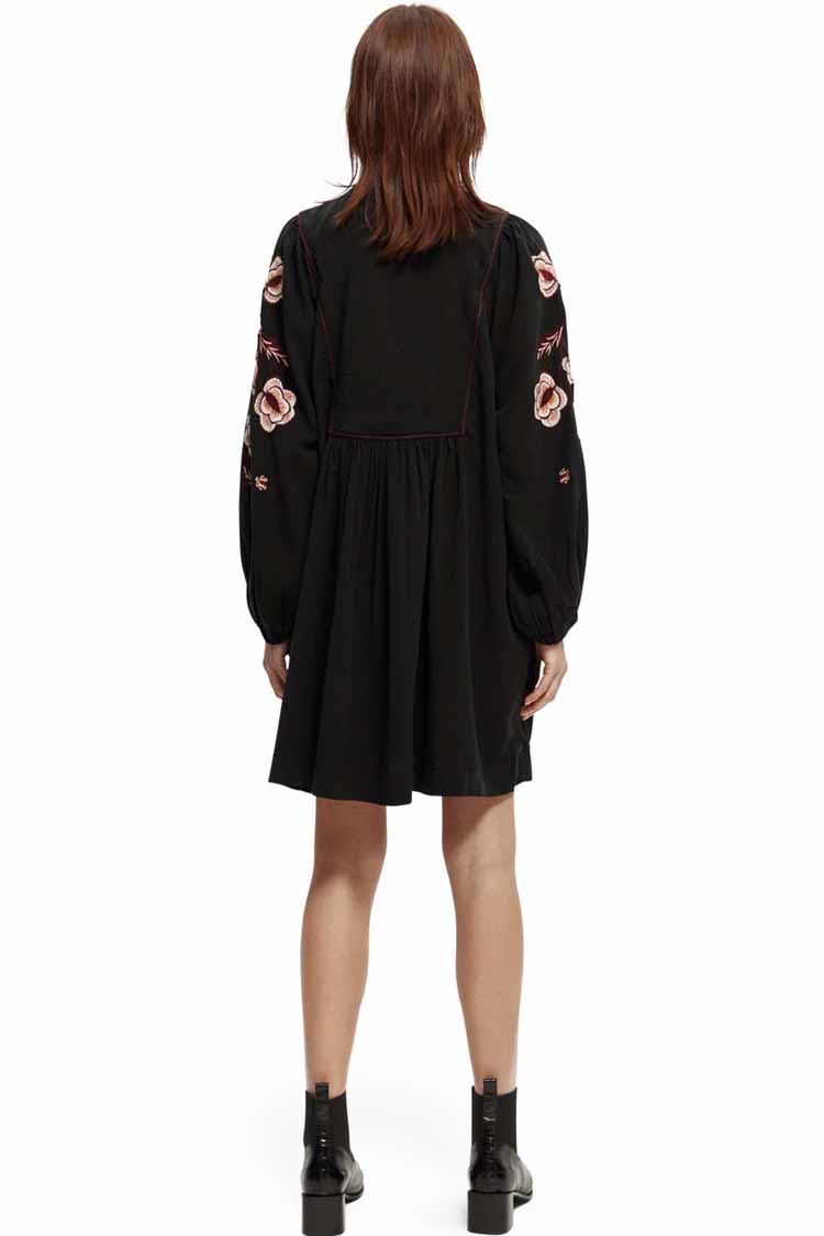 Embroidered Tencel Lyocell Dress | FINAL SALE