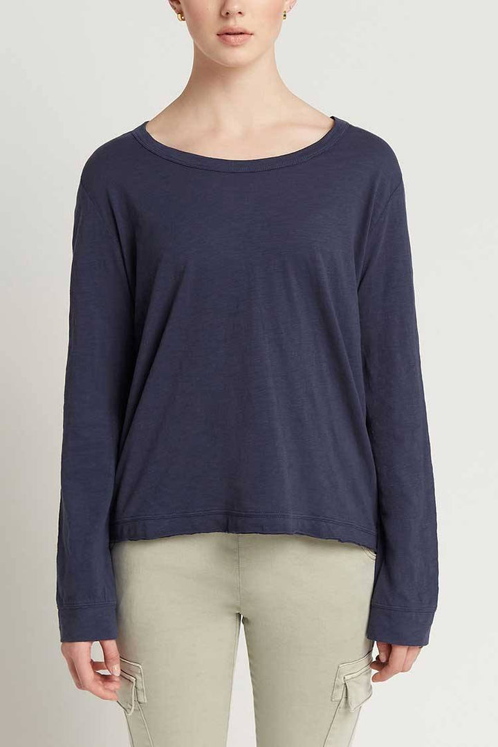 Emma Tee in Indigo Tops Milson 