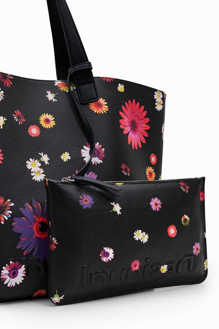 XL Reversible Daisy Shopper Bag