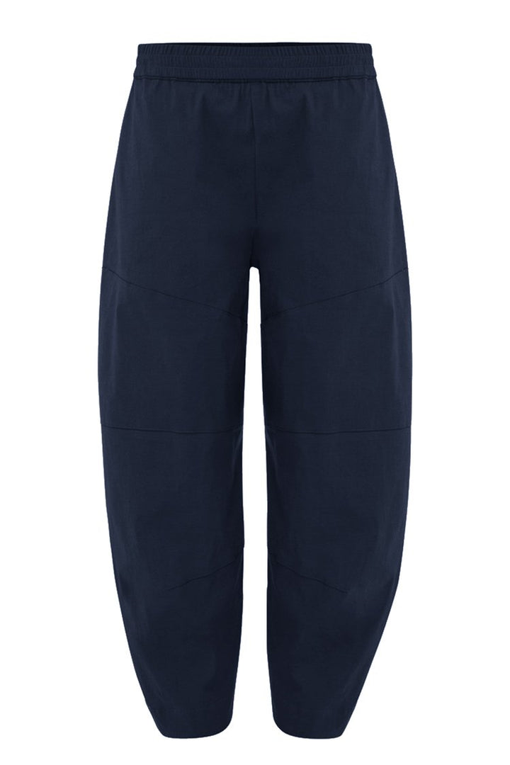 Cropped Tuscan Pant in French Navy Bottoms Mela Purdie 