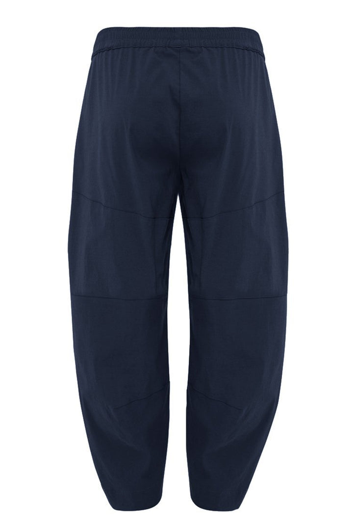 Cropped Tuscan Pant in French Navy Bottoms Mela Purdie 