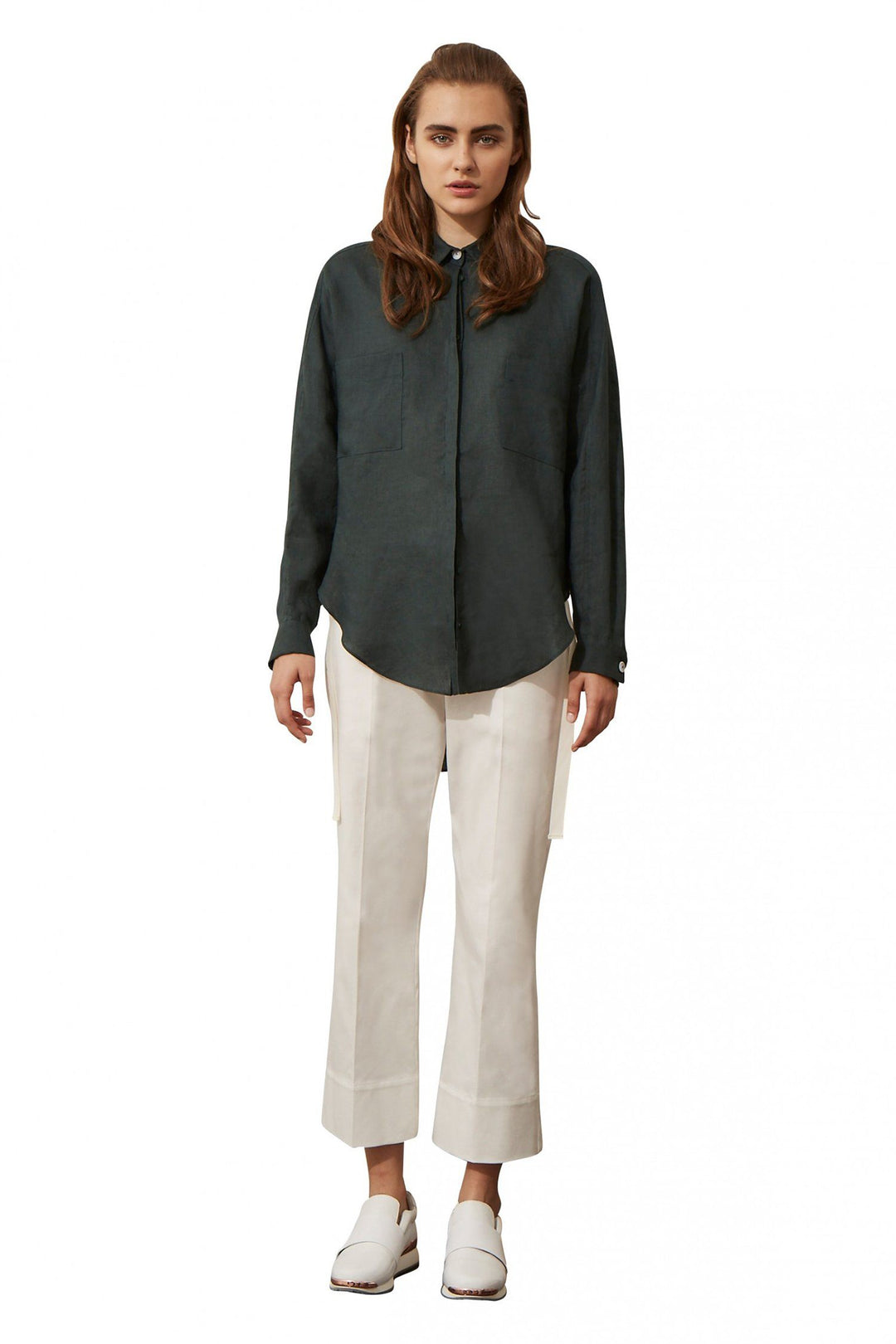 Felicity Classic Cropped Pant | FINAL SALE Bottoms Akin by Ginger & Smart 
