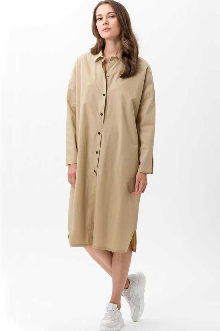 Farren Shirt Dress in Sand | FINAL SALE