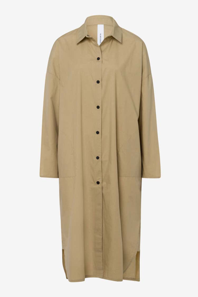 Farren Shirt Dress in Sand | FINAL SALE