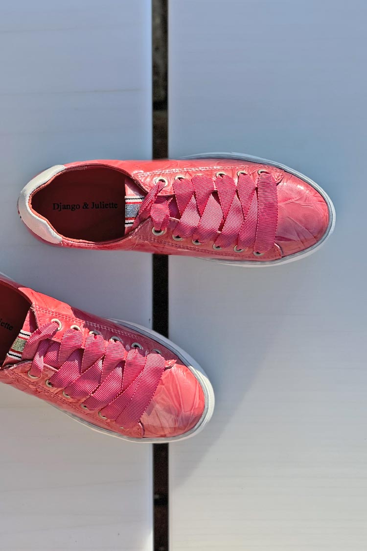 Finni Shrunken Patent Sneaker