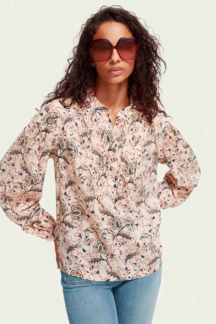 Flowy Boho LS Top | FINAL SALE