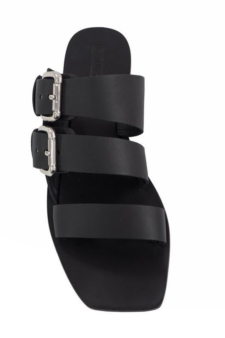 Foster Slide in Black | FINAL SALE Shoes Sol Sana 