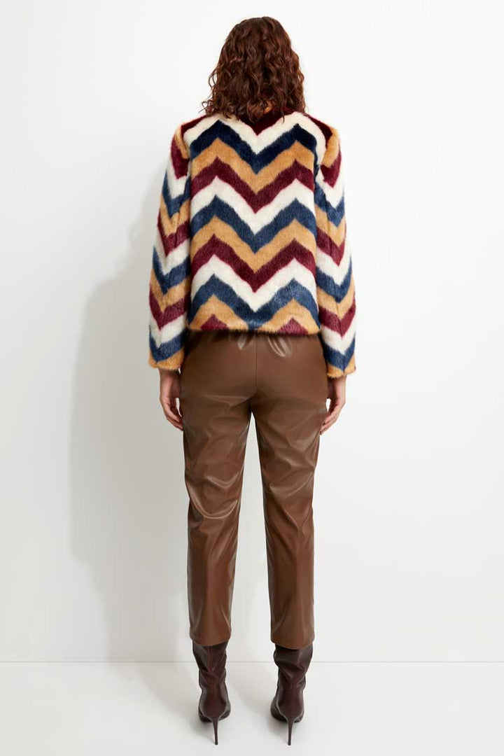 Frequency Jacket in Zig Zag