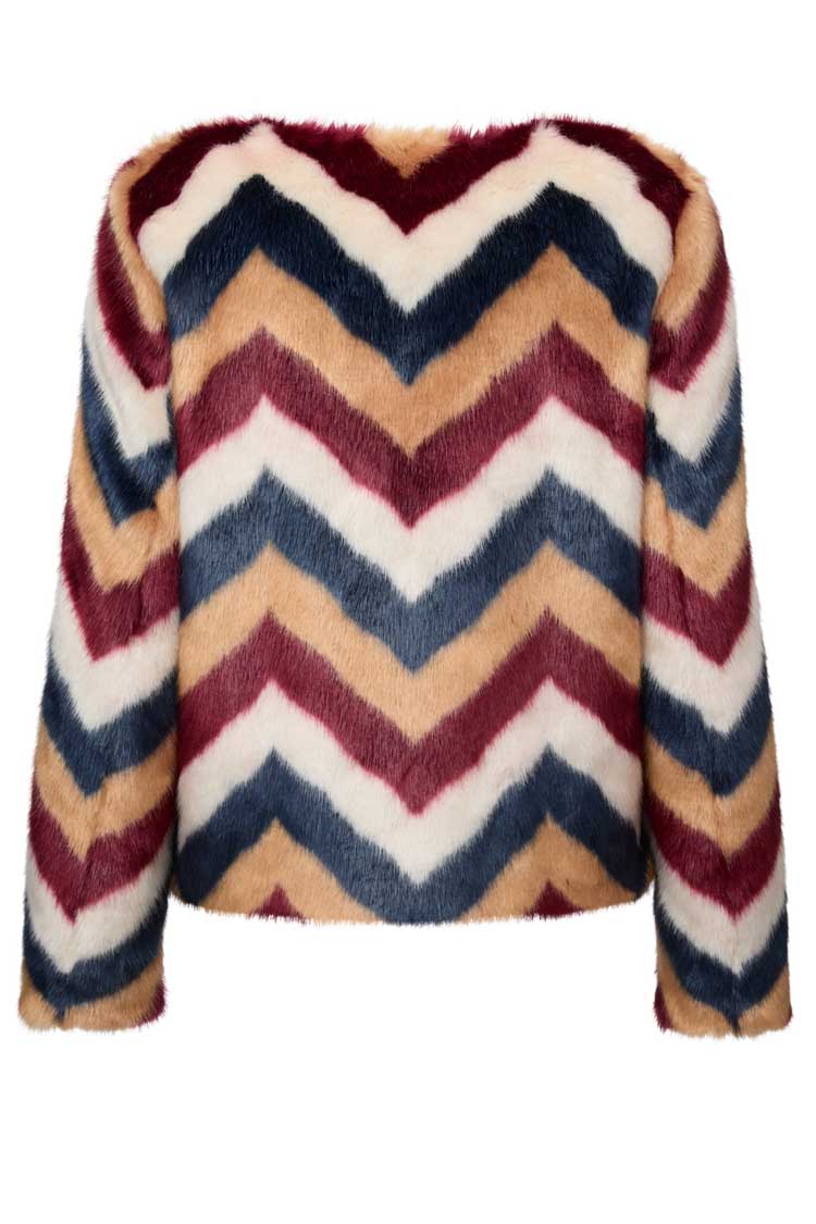 Frequency Jacket in Zig Zag