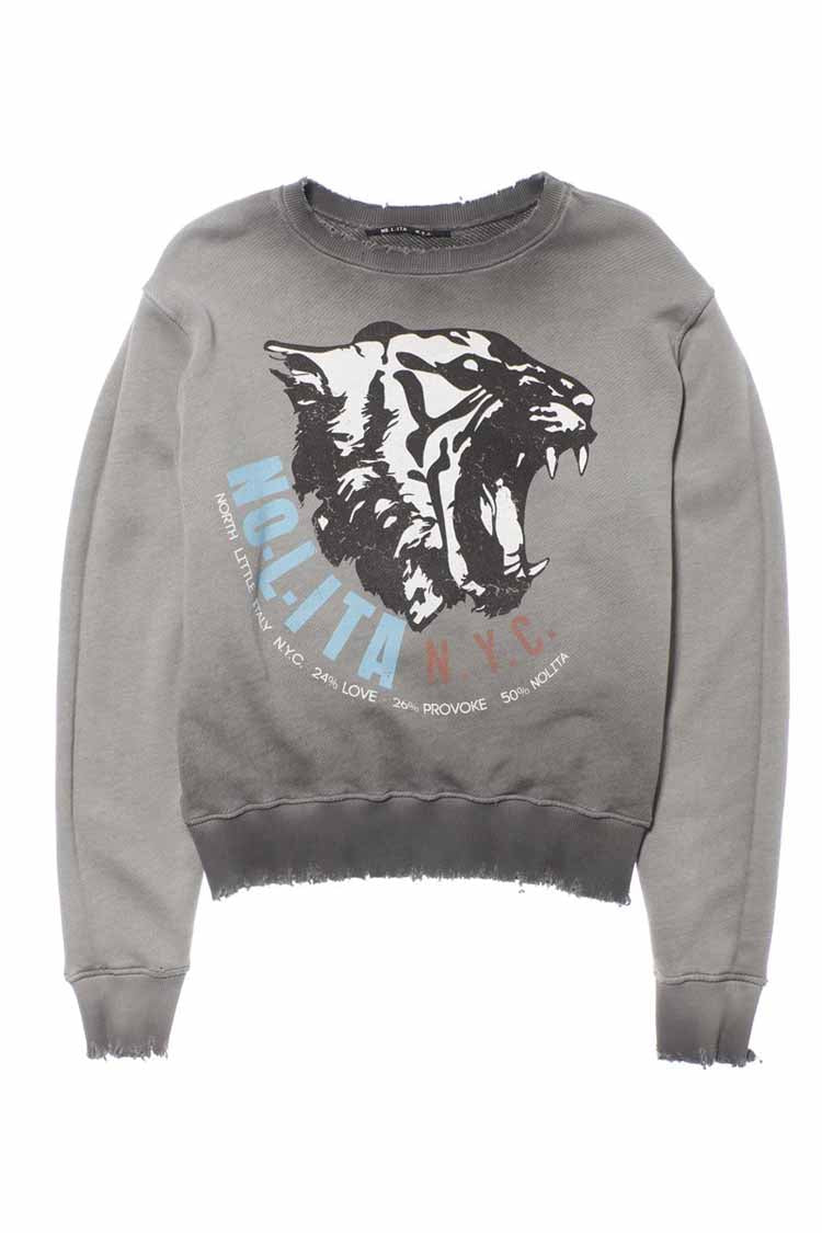 Frida Sweater in Grey Tops Nolita 