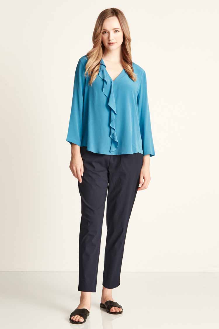 Gracious Top in Ocean | FINAL SALE