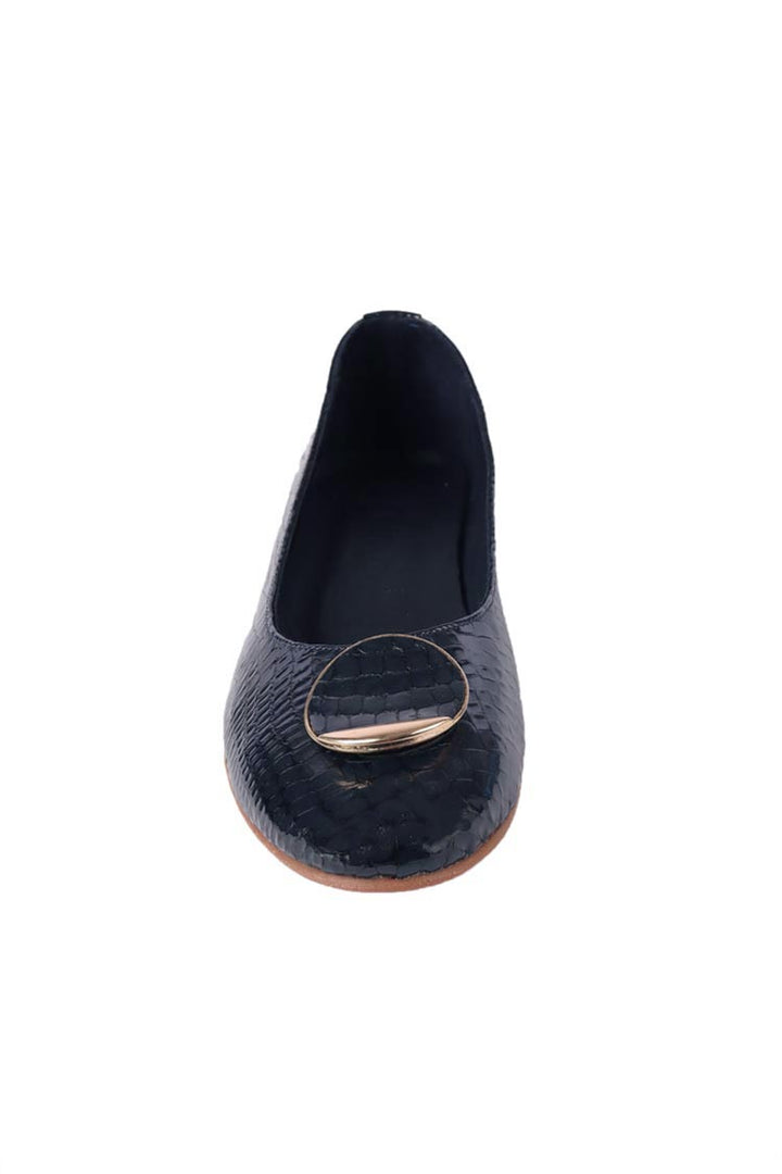 Gumi Slip On Flats in Navy