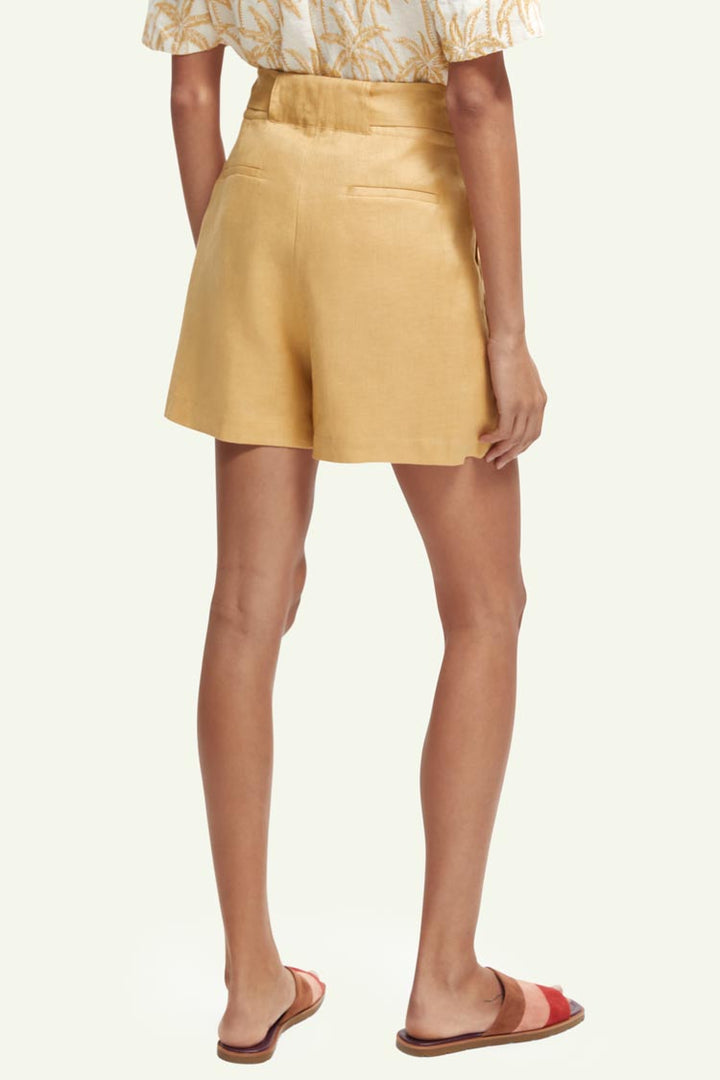 High-rise Linen Short | FINAL SALE