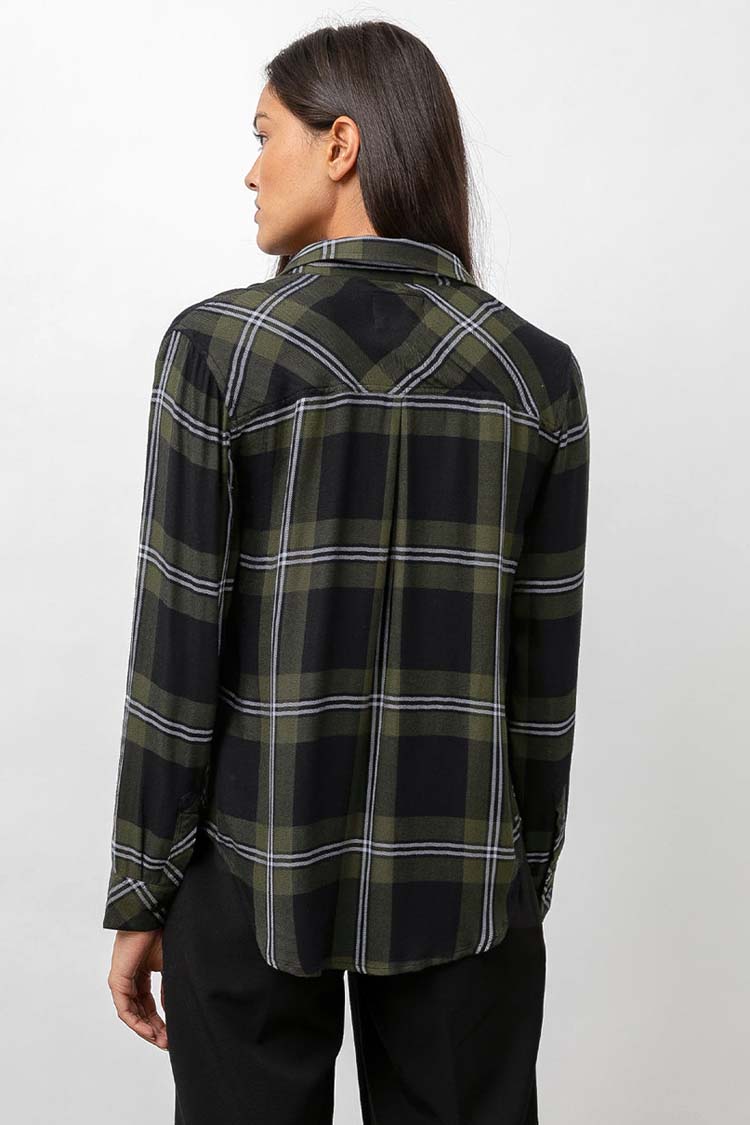 Hunter Shirt in Black Olive