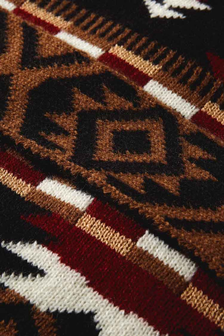 Jacquard pattern long cardigan | FINAL SALE