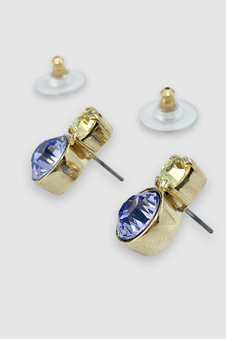 Jane Earring in Yellow Lilac