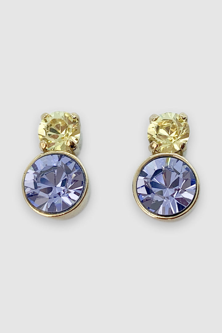 Jane Earring in Yellow Lilac