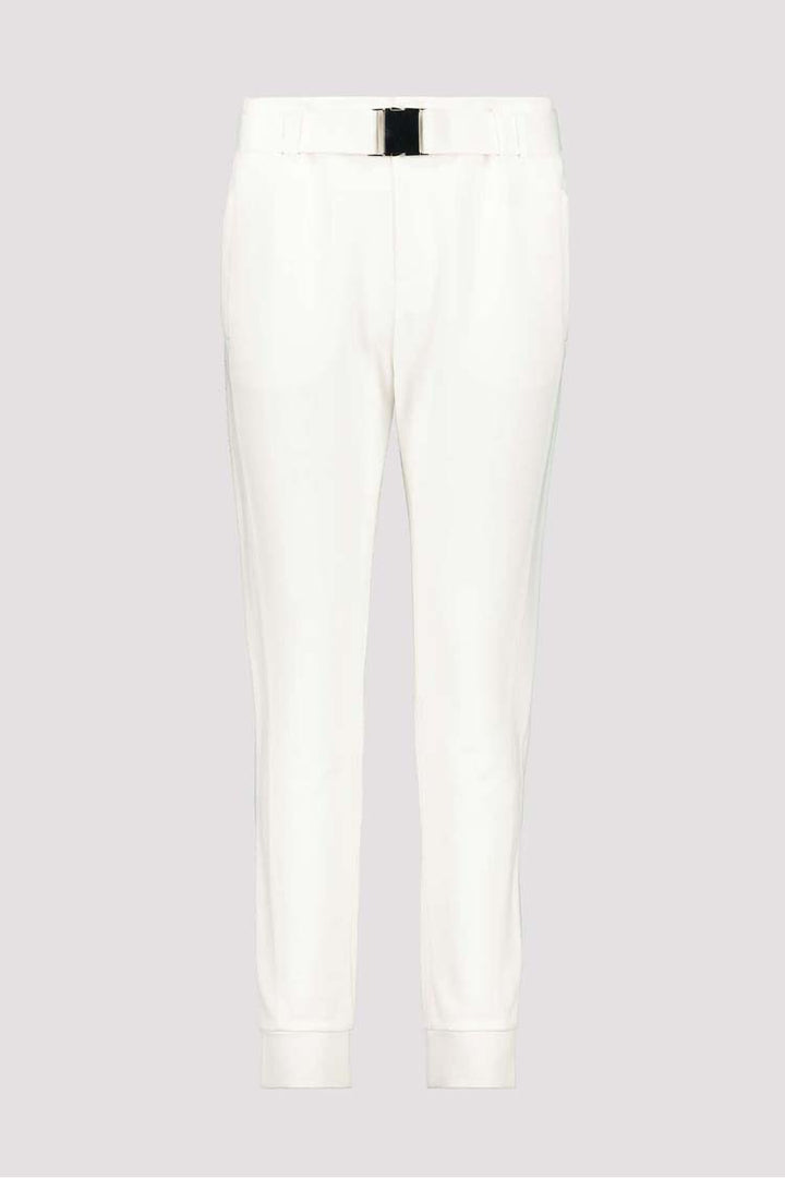 Jersey Rib Pants in White