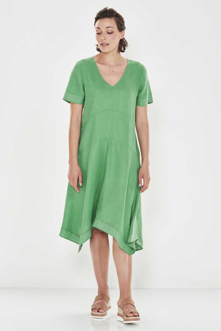 Kaylee Dress in Grass | FINAL SALE