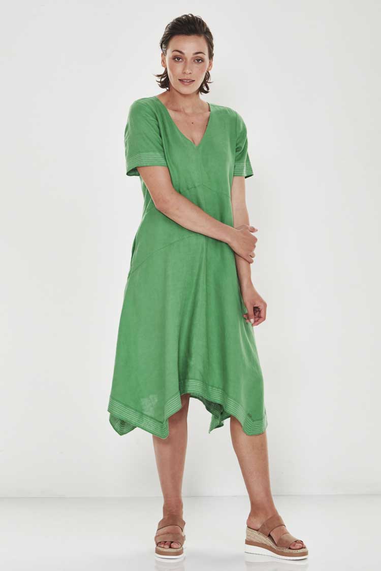 Kaylee Dress in Grass | FINAL SALE