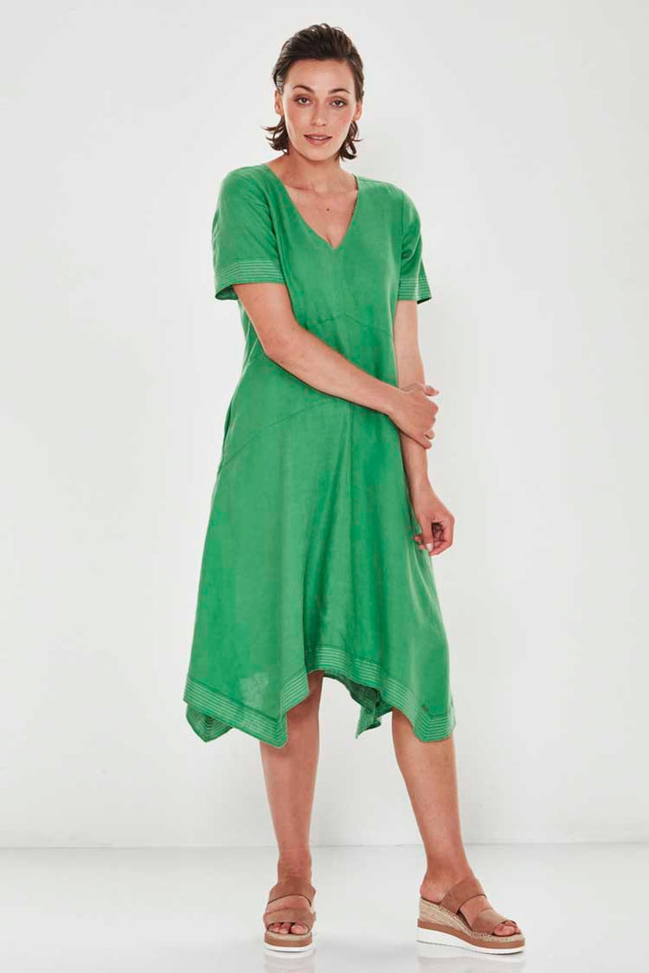 Kaylee Dress in Grass | FINAL SALE