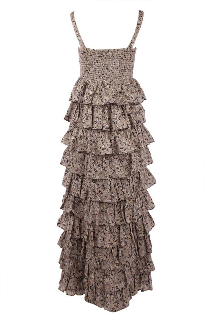 Kimmietina Ruffle Dress in Two Rocks | FINAL SALE