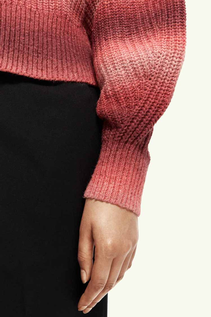 Knitted Puffy Sleeve Cardigan in Combo X | FINAL SALE