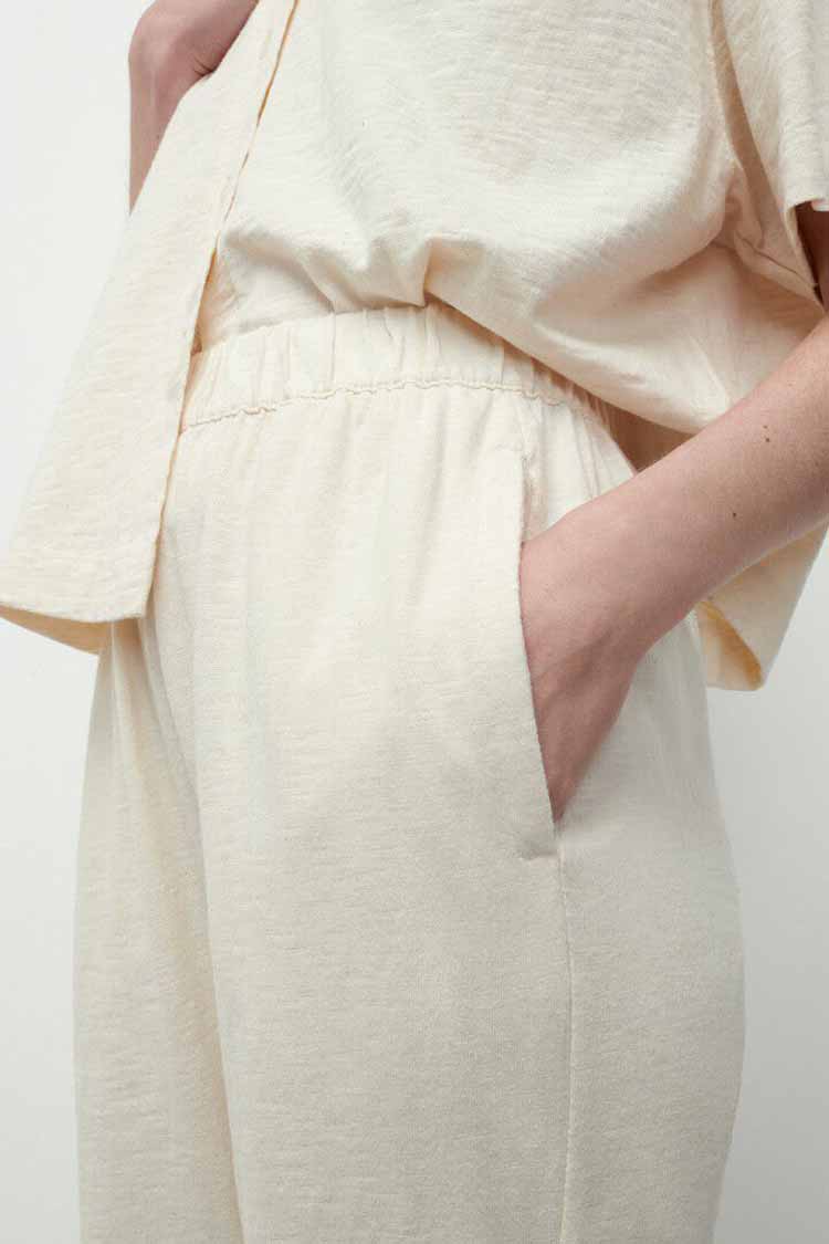 Laweille Sweat Pant in Ecru | FINAL SALE
