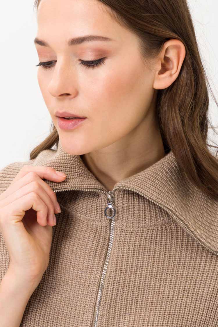Leila Half Zip Sweater