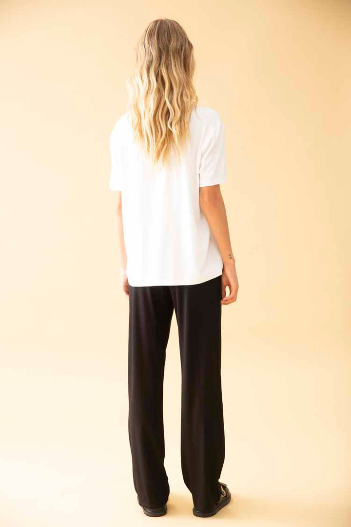 Long Jersey Pant in Black
