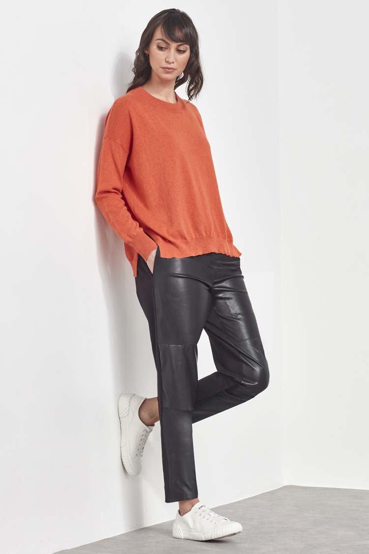 Lost Sweater in Clementine