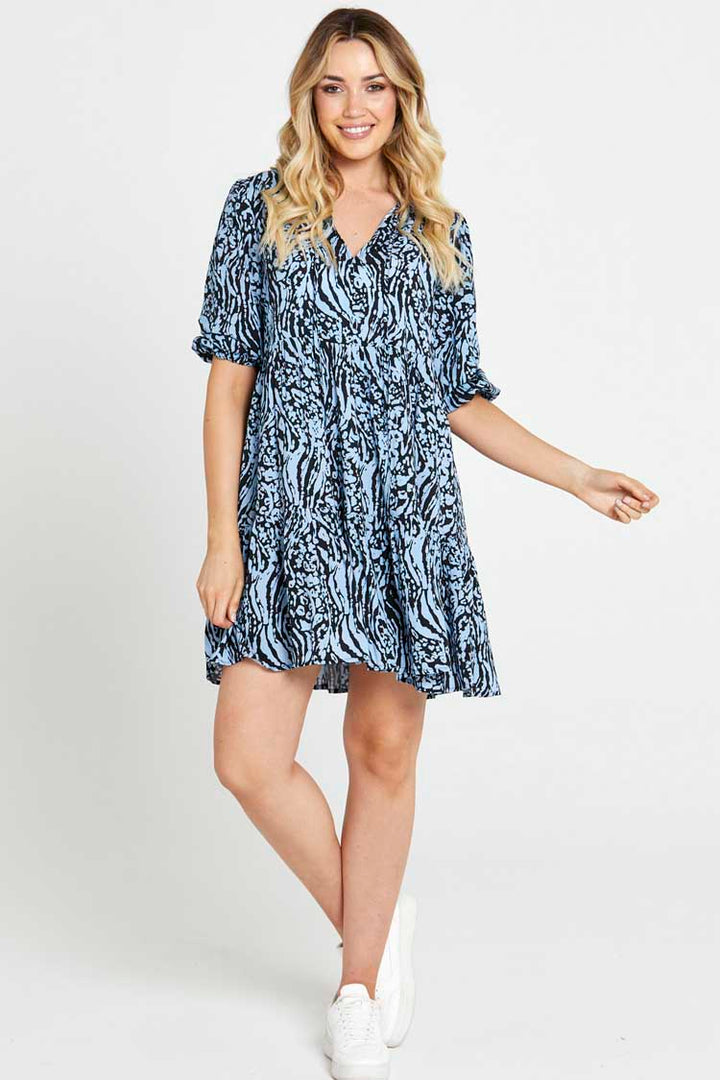 Luna Tiered Mini Dress