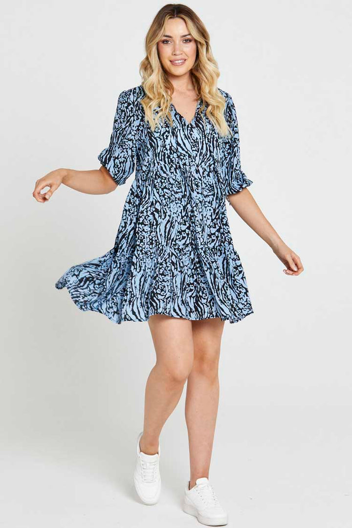 Luna Tiered Mini Dress