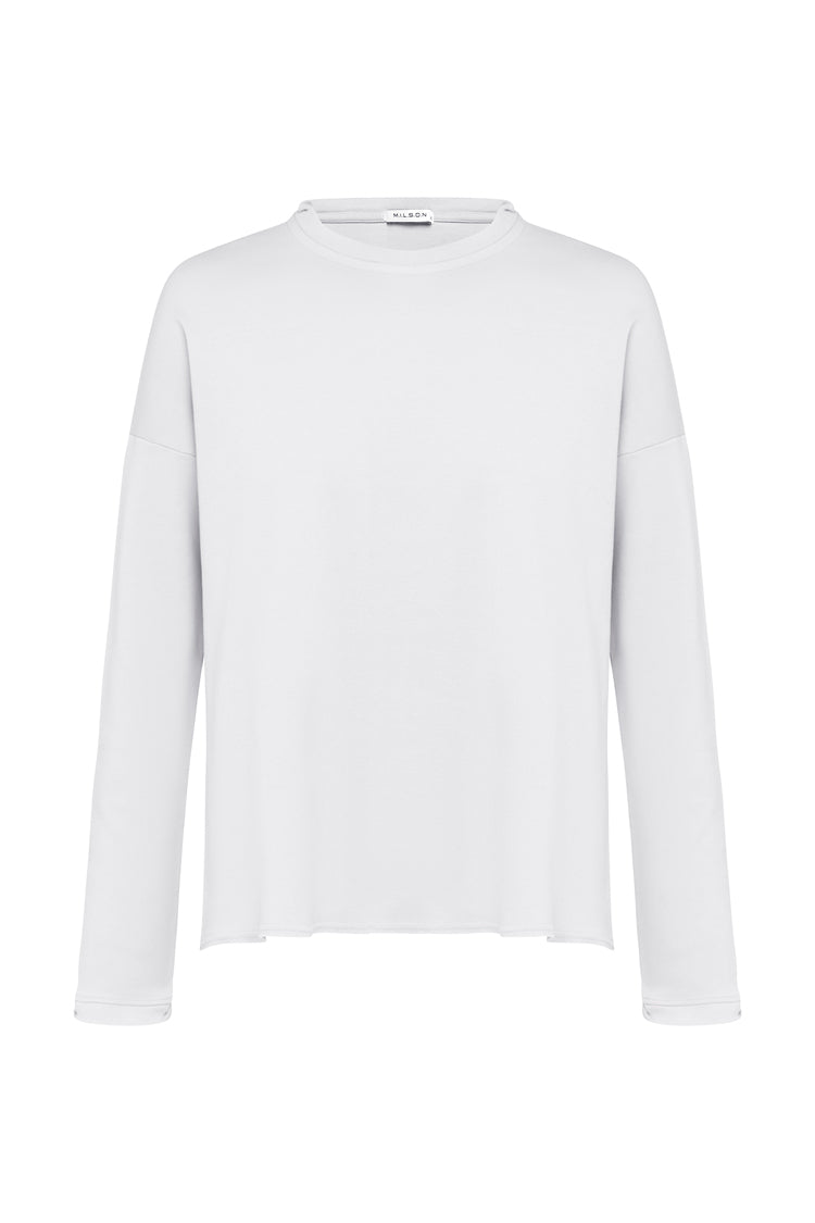 Ivy Tee in White | FINAL SALE