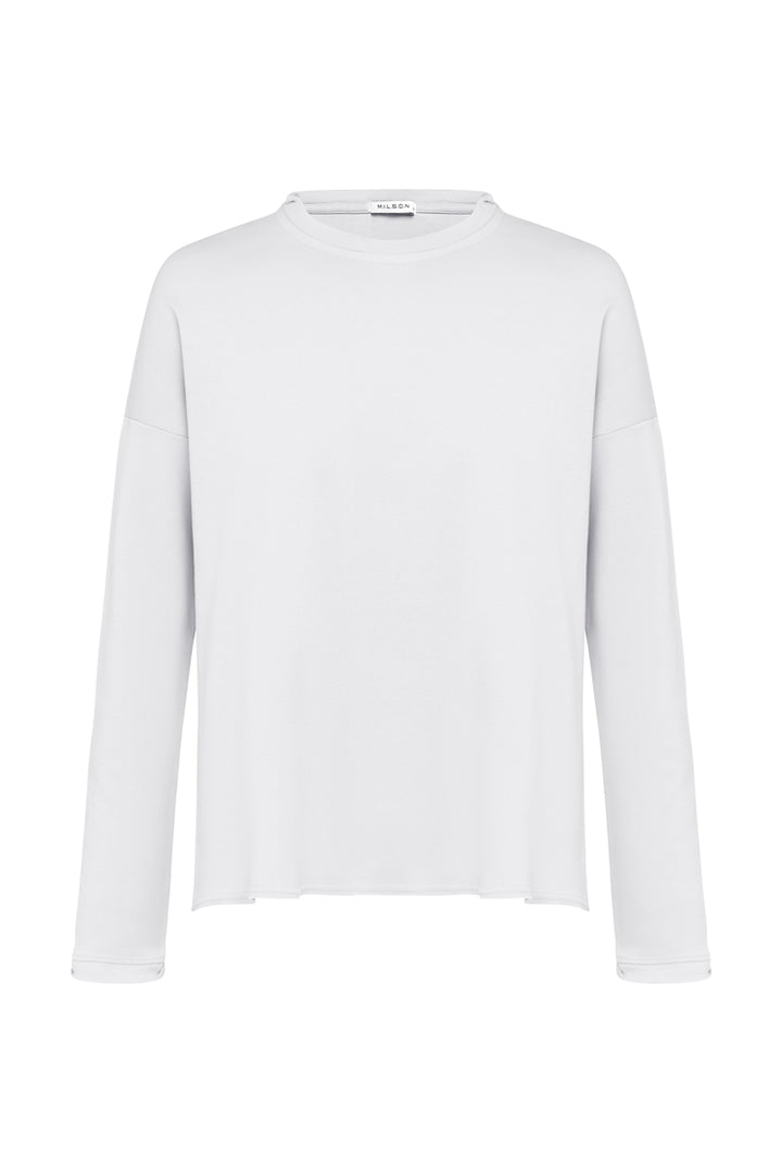 Ivy Tee in White | FINAL SALE