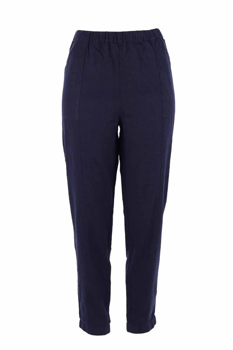 Maddison Pant in Navy Bottoms Milson 
