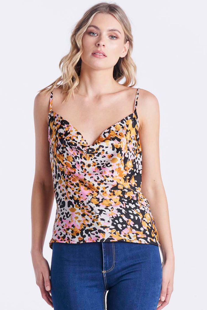 Marley Top in Animal Print | FINAL SALE