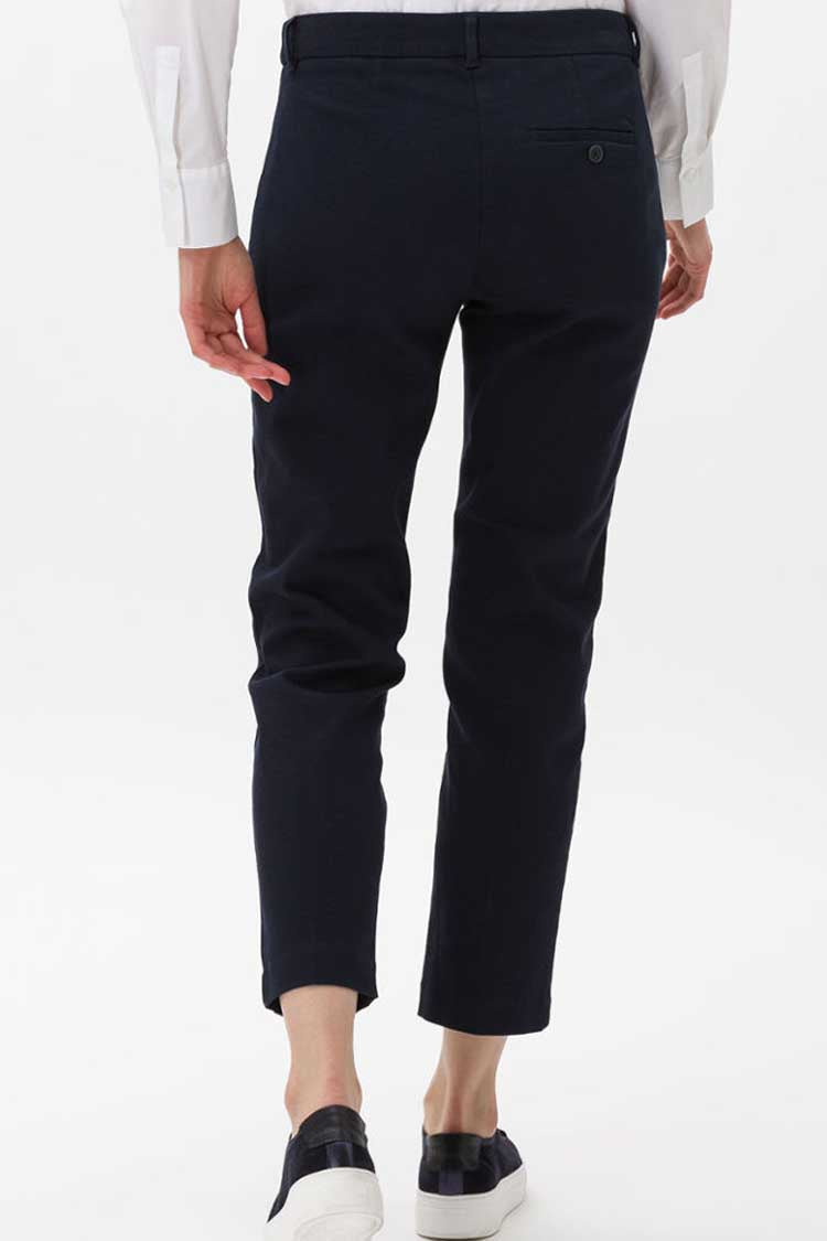 Maron Slim Fit Pants in Marine