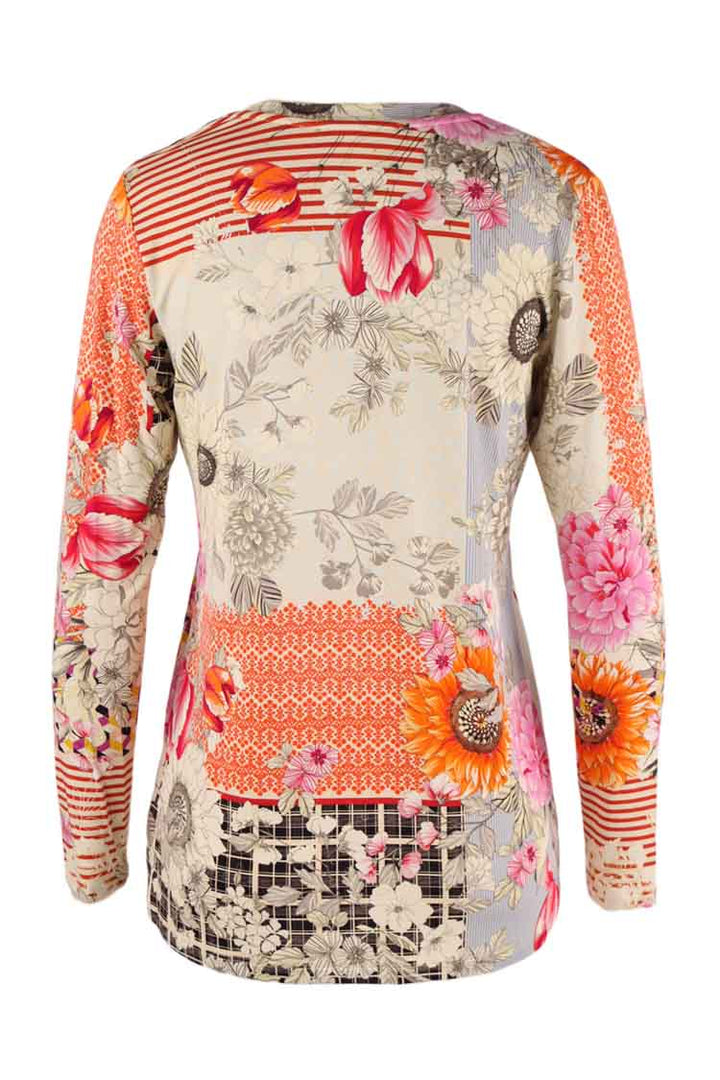 Milly Fav LS V-Neck Tee
