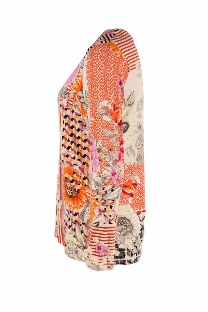 Milly Fav LS V-Neck Tee
