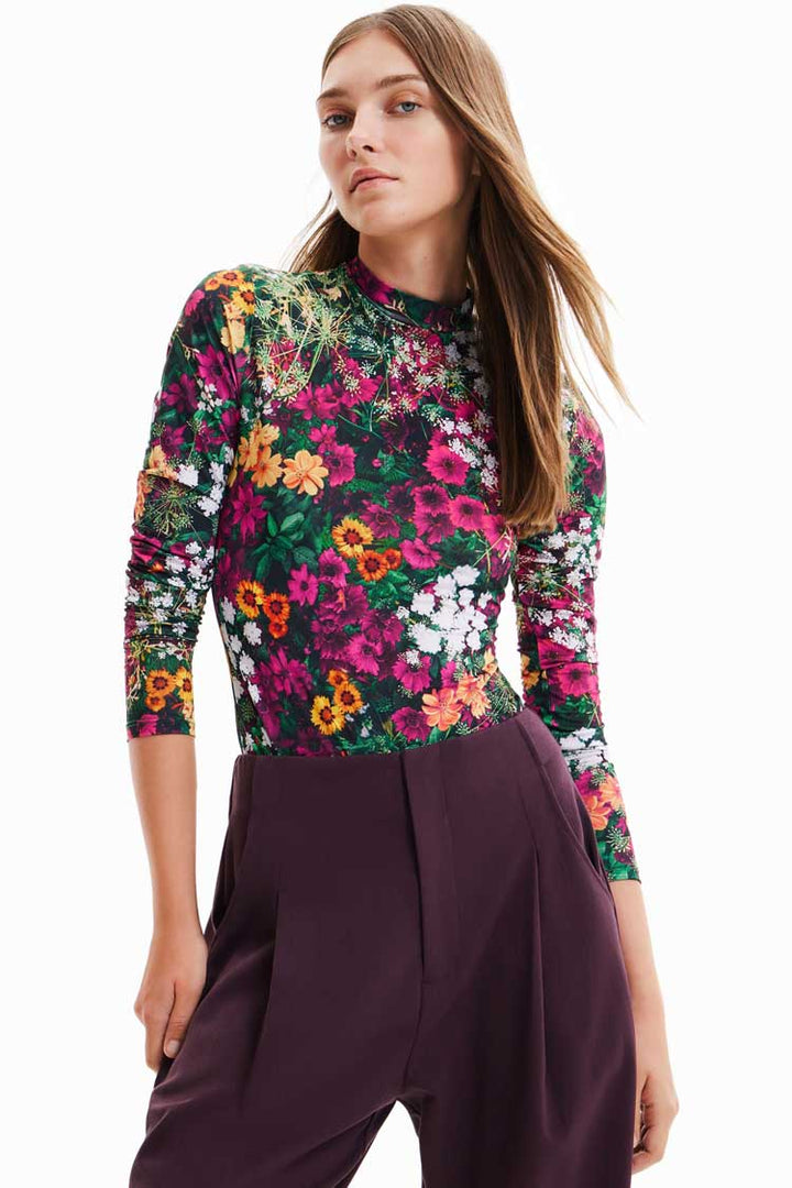 Mini-flower Print Bodysuit | FINAL SALE