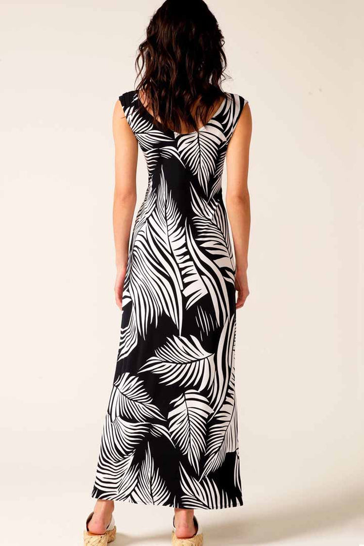 Moonshadow Palm Reversible Maxi Dress