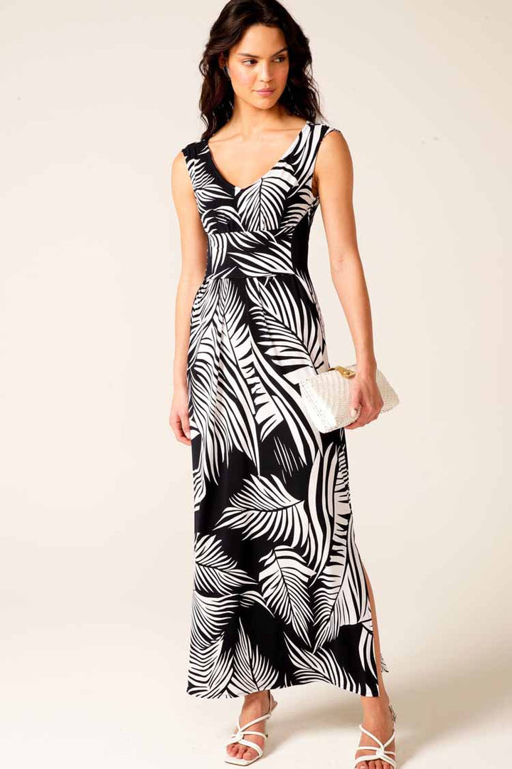 Moonshadow Palm Reversible Maxi Dress