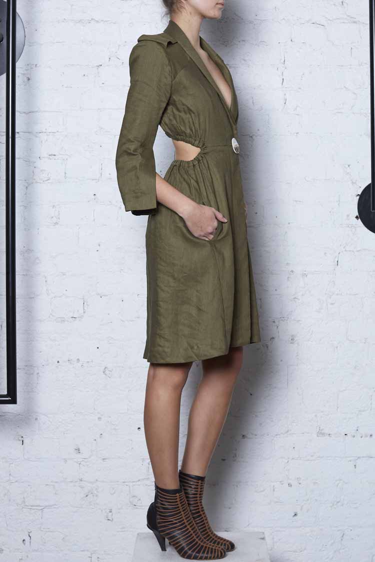 Nature Crusader Jacket Dress | FINAL SALE