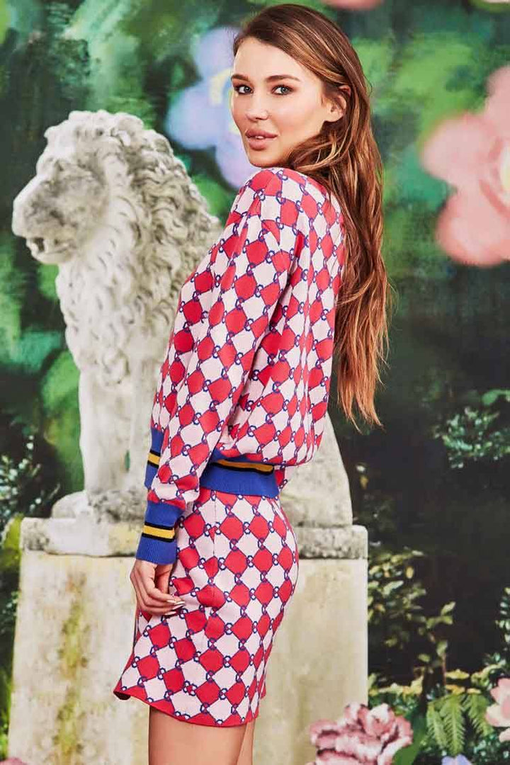 Now You C It Skirt in Rose Bottoms Coop 