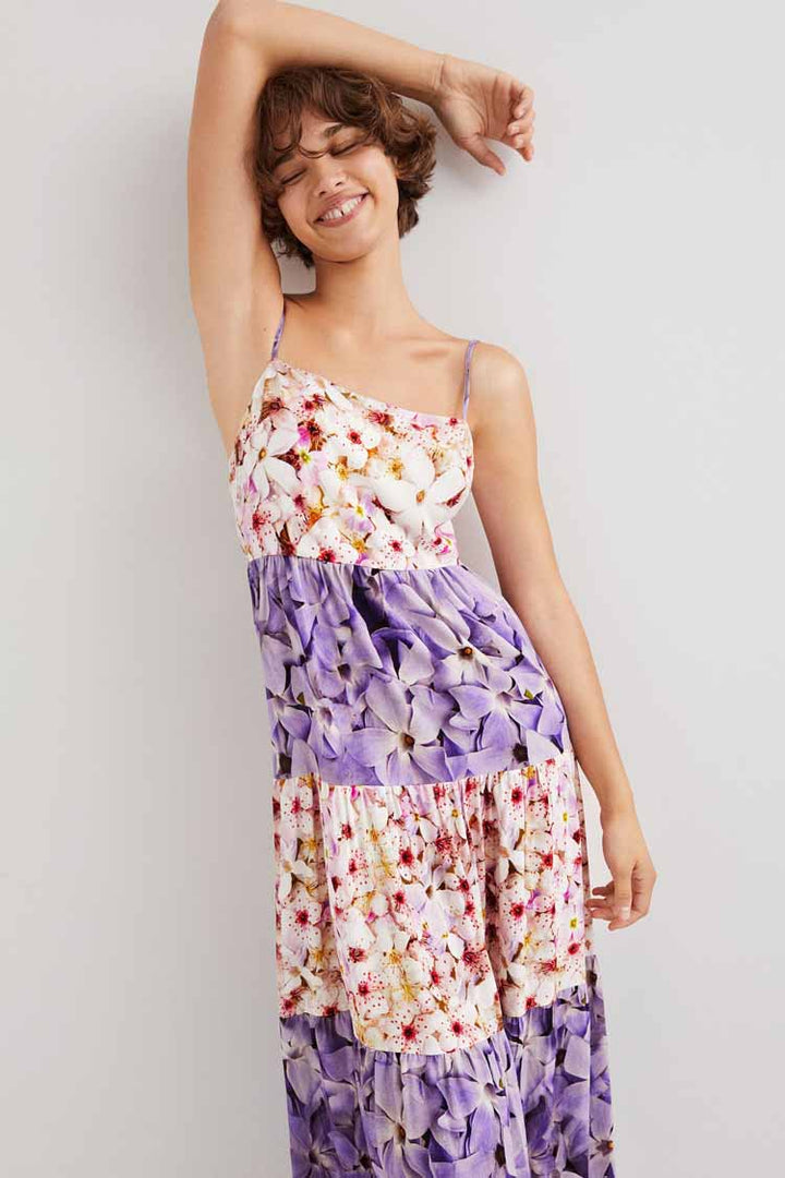 Photographic Floral Print Dress | FINAL SALE