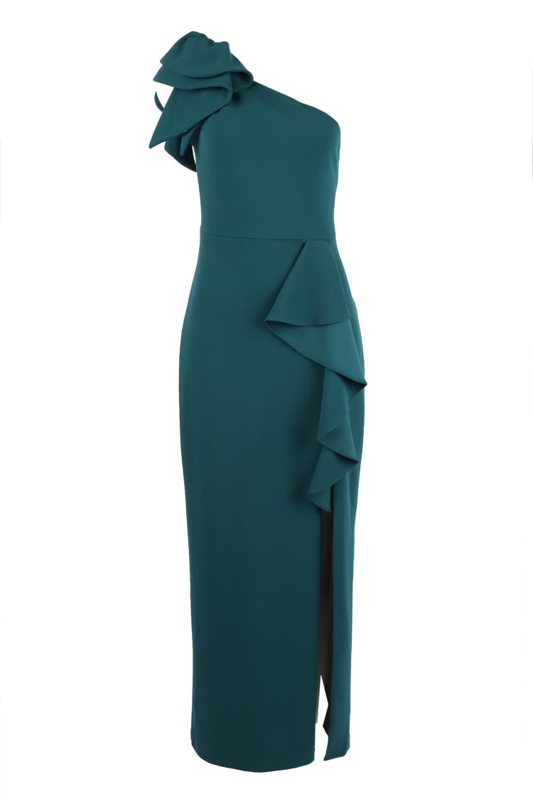 Pia Long Gown in Teal